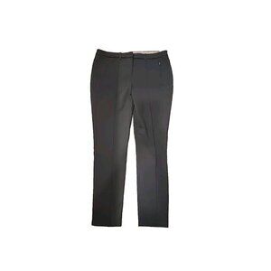 Peace of Cloth Pants Mid-rise Tapered Leg Brown Stretch Made In USA Women's 12